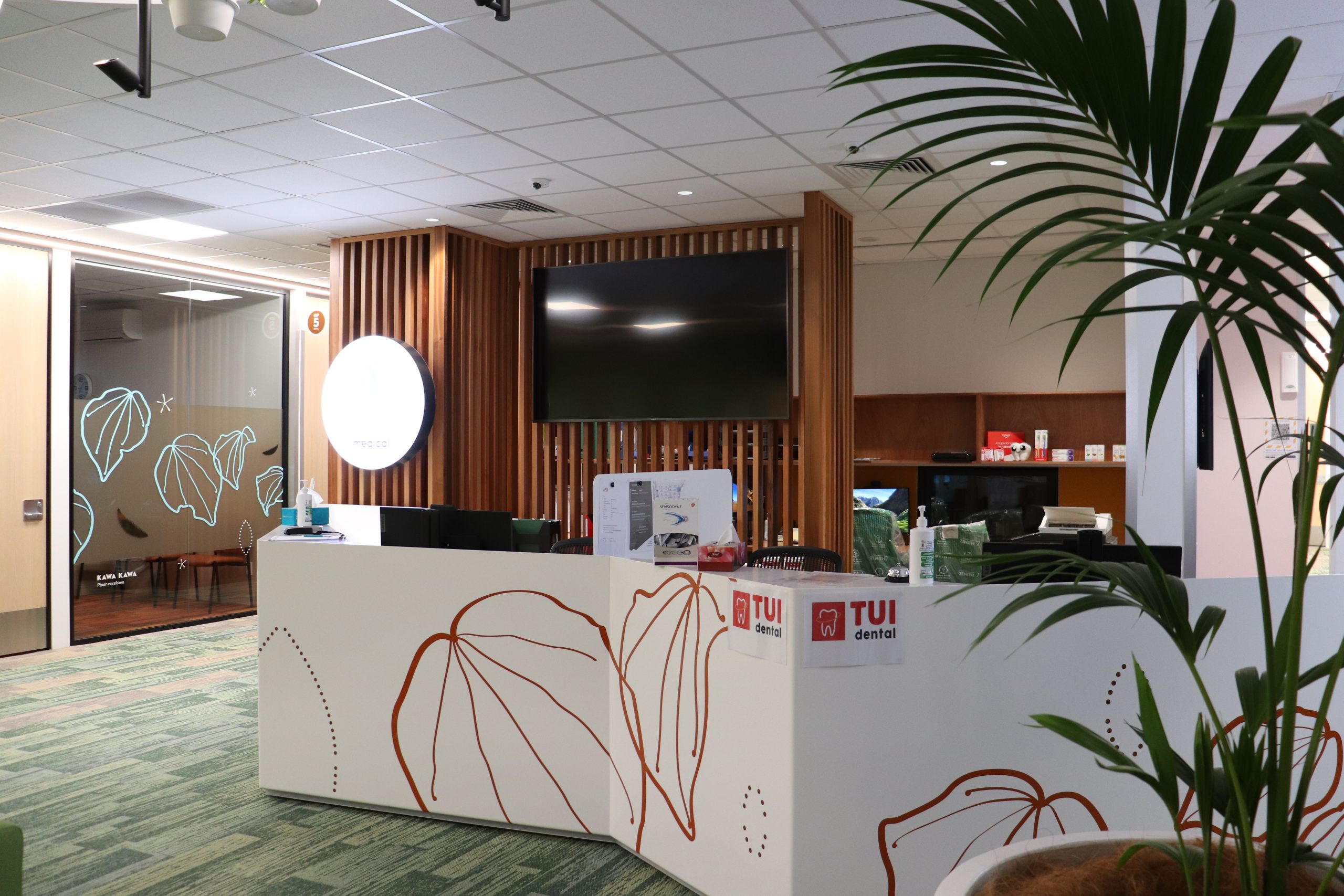 Tui Medical Centre Healthcare construction Lobell