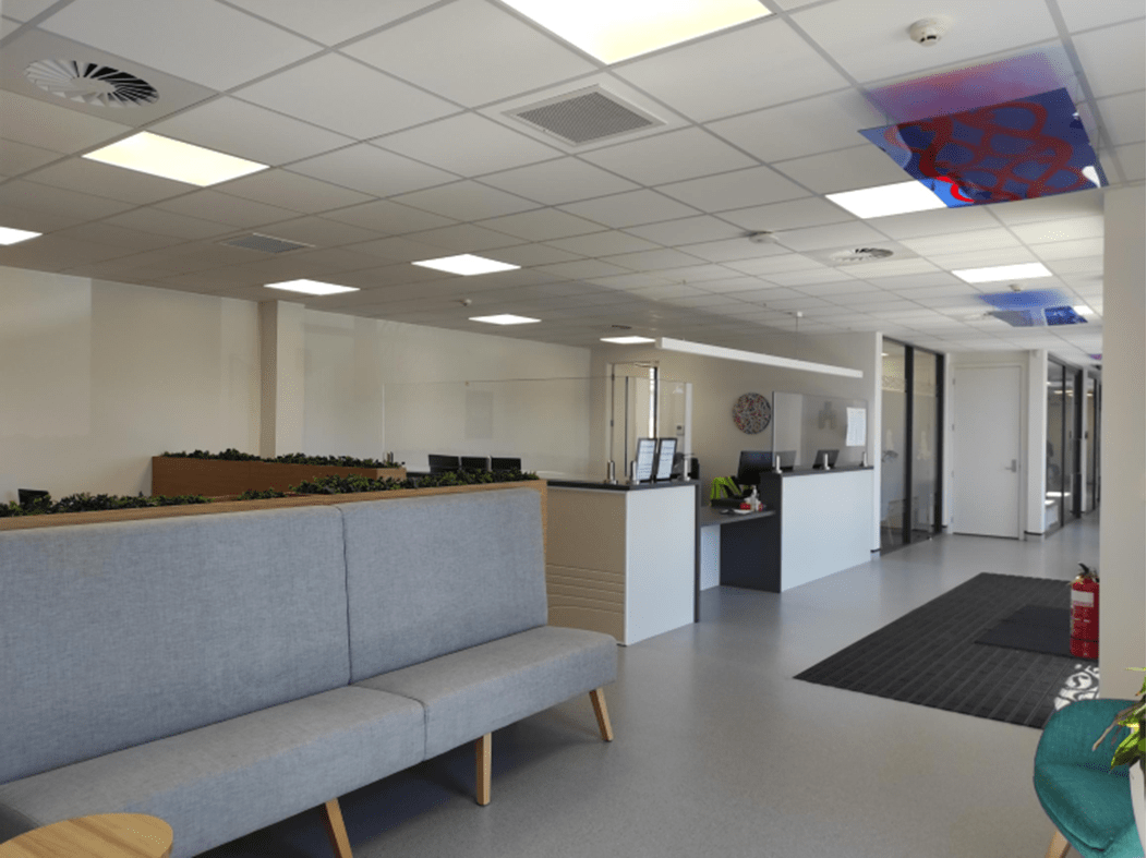 Te Kohao Health Centre Construction foyer Lobell